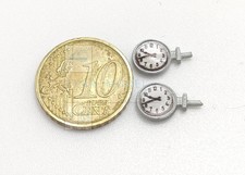 FERRMODEL 114 - Set 2 Orologi stazione FS Epoca III IV Scala H0 1:87