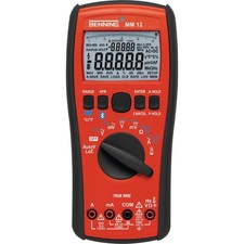Multimeter MM 12 0,0001 V-1000 V AC/DC TRUE RMS BENNING Vielfachmessger&auml;t