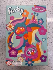 ORIGINAL HASBRO FURBY 90'S RETRO JUMBO FLOCKED HANGER BLIND BOX