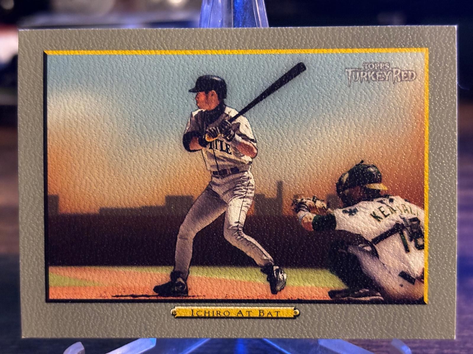 2005 Topps Turkey Red #50 Ichiro At Bat White