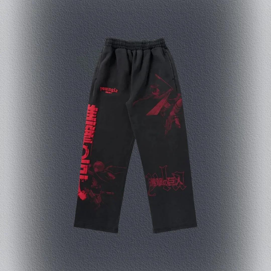 New YoungLA 2128 X YLA Baggy Joggers - Unisex Comfort Sweatpants US