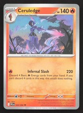 Ceruledge 020/094 Phantasmal Flames Uncommon Pokemon NM/M