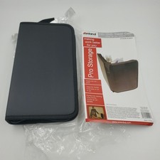 Inland CD DVD Blu-ray Disc Travel Case Storage - Holds 40 Disks