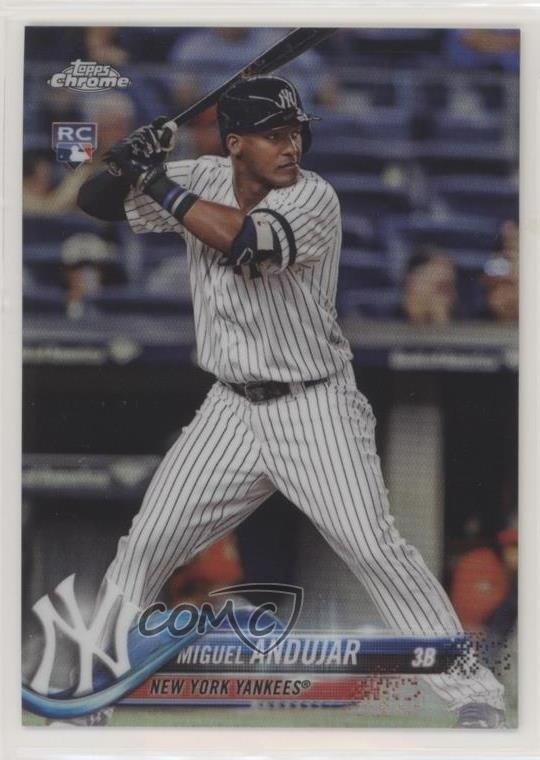 2018 Topps Chrome Refractor Miguel Andujar #14 6u5