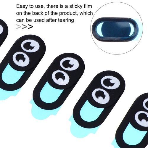 6 Pcs Camera Privacy Cover Tablet Lenses Sticker Webcam Protector - 第 10/12 張圖片