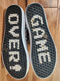 VANS Nintendo NES Controller "GAME OVER" High Top Lace Up Sneakers Men's Size 11