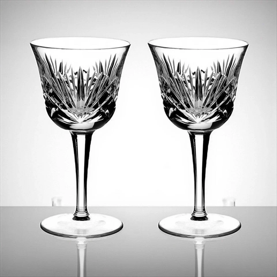 Copas de vino Gorham Crystal Cherrywood Clear Claret | Juego de 2 | Descatalogadas Foto 2 de 3