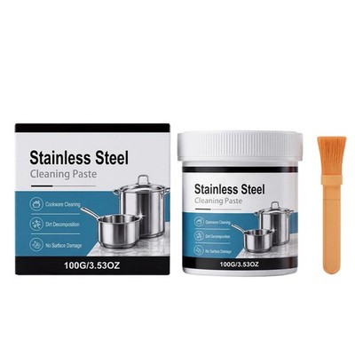 Stainless Steel Cookware Cleaning Paste Kitchen Cleaner Washing Detergent Paste