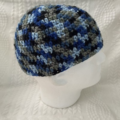 Adult Handmade Crochet Skull Cap Kufi