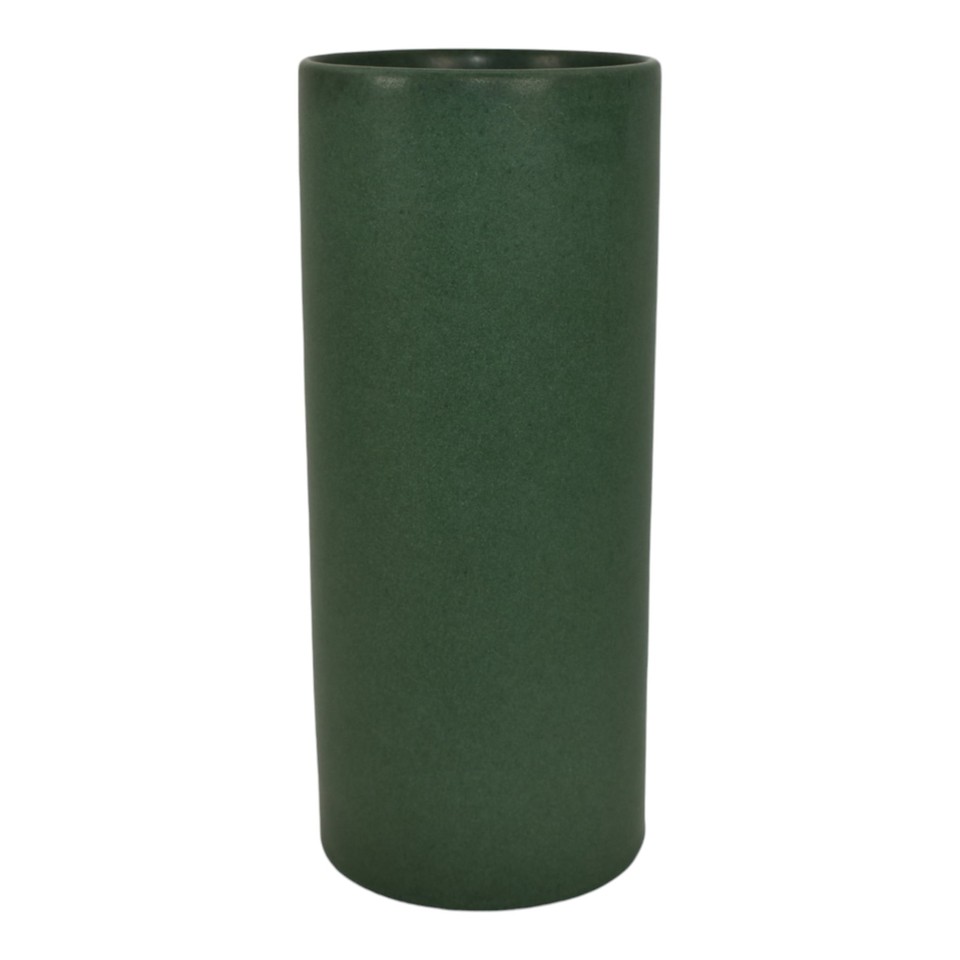 Marblehead Vintage Arts and Crafts Pottery Matte Green Ceramic Vase eBay