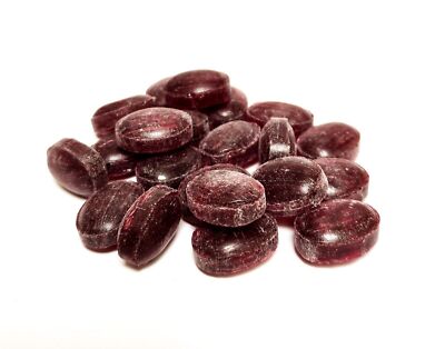 Bonbons zuckerfreie Holunder mit Zink süß & lecker 100g Fruchtbonbons Firma Edel