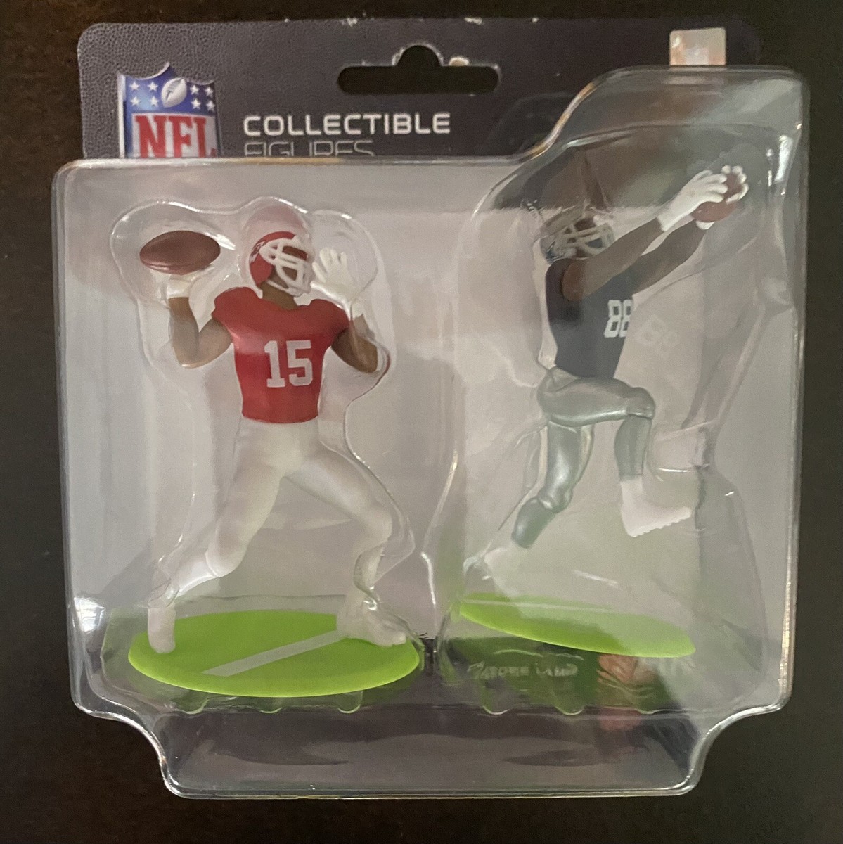 Patrick Mahomes-Cee Dee Lamb NFL Excite Collectible Figures Chiefs Cowboy  Figure
