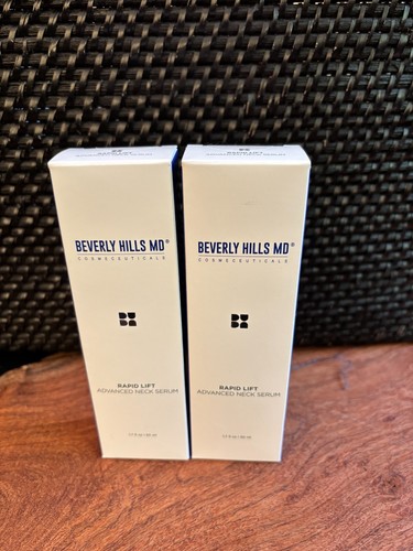 Beverly Hills MD Rapid Lift Neck Serum 1.7 oz, Lot of 2, Sealed boxes