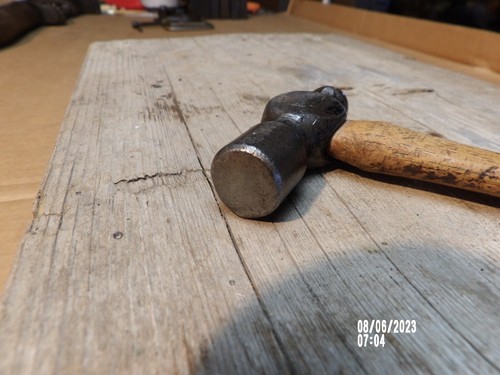 Vintage Billings 5-0 Ballpeen Hammer Original Handle with Writing NICE - Picture 17 of 21