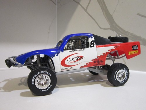 TOY ZONE 1/18 Baja 1000 CORR Jason Cepielik #8 Rally Truck Championship Off Road