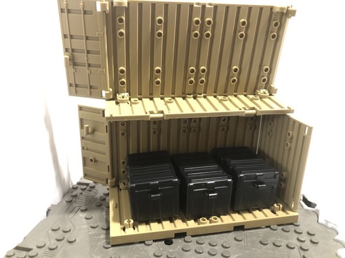 Mega Bloks Construx Compatible Lg Utility Case & 3 Whiplash Variant Railguns - Picture 8 of 10