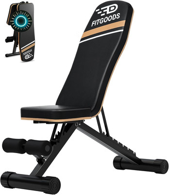 Assemble-Free Foldable Weight Bench Press for Home Gym 660 LBS Capacity Incline 