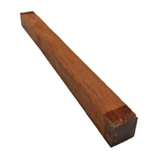 Pack of 3, Honduras Rosewood Turning Spindle Wood Blank  1-1/2"x 1-1/2"x 12"
