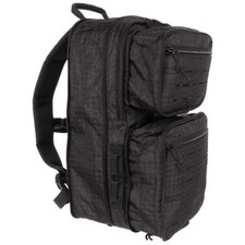 Backpack, "Compress", Black OctaTac Molle Modular Loops Variable Liter Bundle
