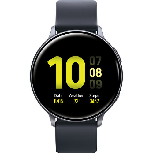 Samsung Galaxy Watch Active 2 SM-R830 40mm Aluminum Case with Sport Band  Smartwatch - Aqua Black (Bluetooth) for sale online | eBay