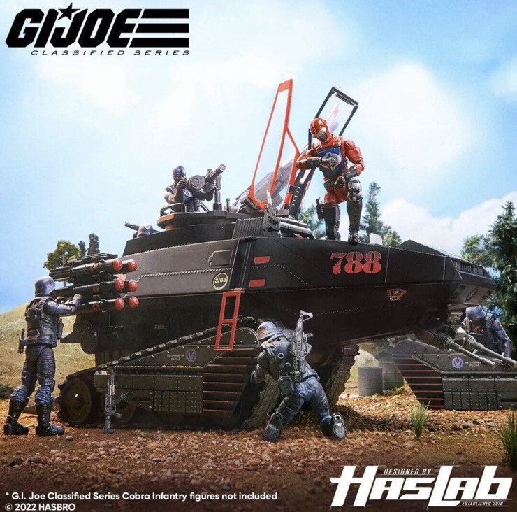 Haslab G.I.Joe Classified Series Cobra H.I.S.S.+All Unlocked Haslab G.I.Joe Classified Series Cobra H.I.S.S.+All Unlocked