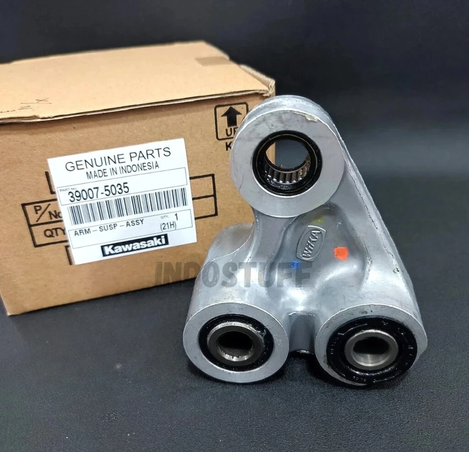 Kawasaki KLX140 KLX150 Unitrack рычаг подвески в сборе новый из старых запасов подлинный - Изображение 2 из 4