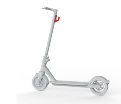 Gancio Portabuste/Portaborse Per Monopattino Xiaomi M365 - Attacco Per Zaino/Spesa (Made In Italy, Nero)