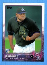 2015 Topps #668 Jairo Diaz Colorado Rockies