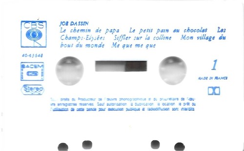 K7 AUDIO Joe Dassin / Charles Aznavour / Gilbert Bécaud " Le chemin de papa " - Imagen 3 de 4