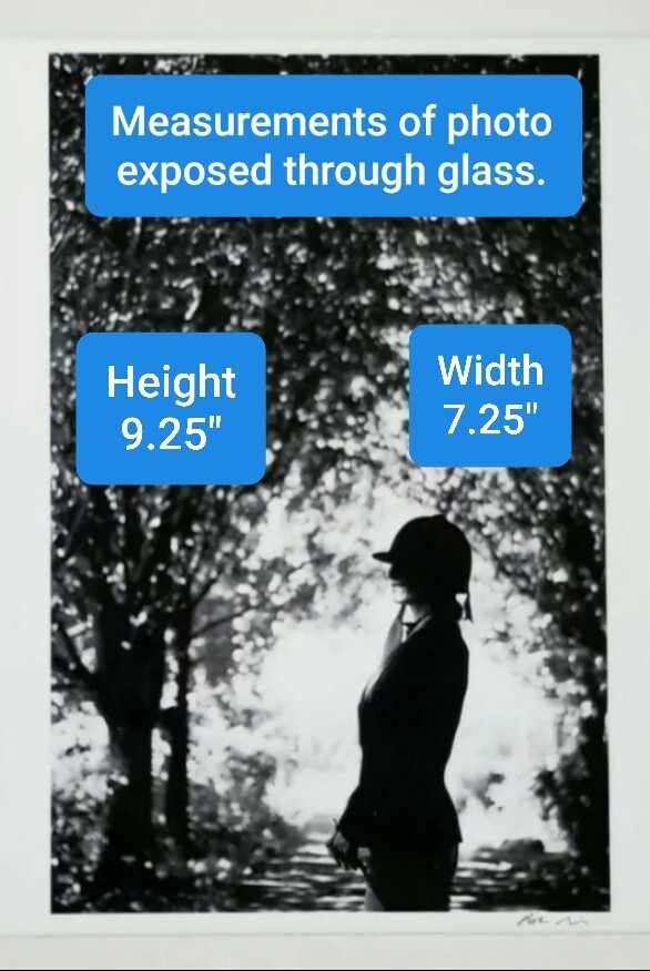 ROBIN RICE 1st-ed signed 1-of-25 equestrian horseback derby racing framed photo