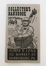 Vintage 1949 Elmer Long Stamp Collectors Handbook Philatelist Philately HTF Rare