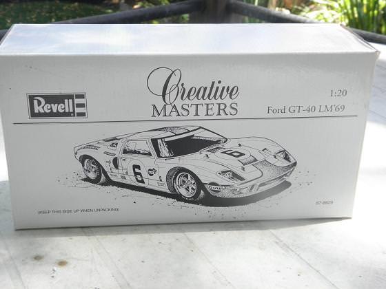 Revell 'Creative Masters' Ford GT40 LeMans 1969 1:20 Scale