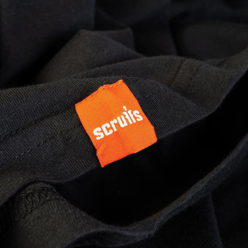 Thumbnail - Scruffs T-shirt „eco Worker“, Schwarz Größe S