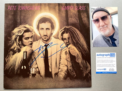 PETE TOWNSHEND ''THE WHO'' In-person signed Vinyl LP 12'' Autogramm COA ACOA + Foto