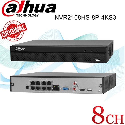 Plug Play Dahua 4K 8MP 8CH Home Security Camera System PoE IPC-HDW2849T-S-IL lot - Afbeelding 18 van 19