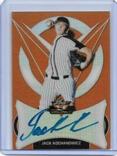 2019 Leaf Valiant Draft JACK KOCHANOWICZ Orange Prismatic RC Auto 3/35 Angels