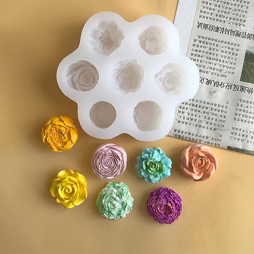 Flower Silicone Molds Chocolate Cake Baking Mold Handmade Candle Making Tools - Picture 9 of 14