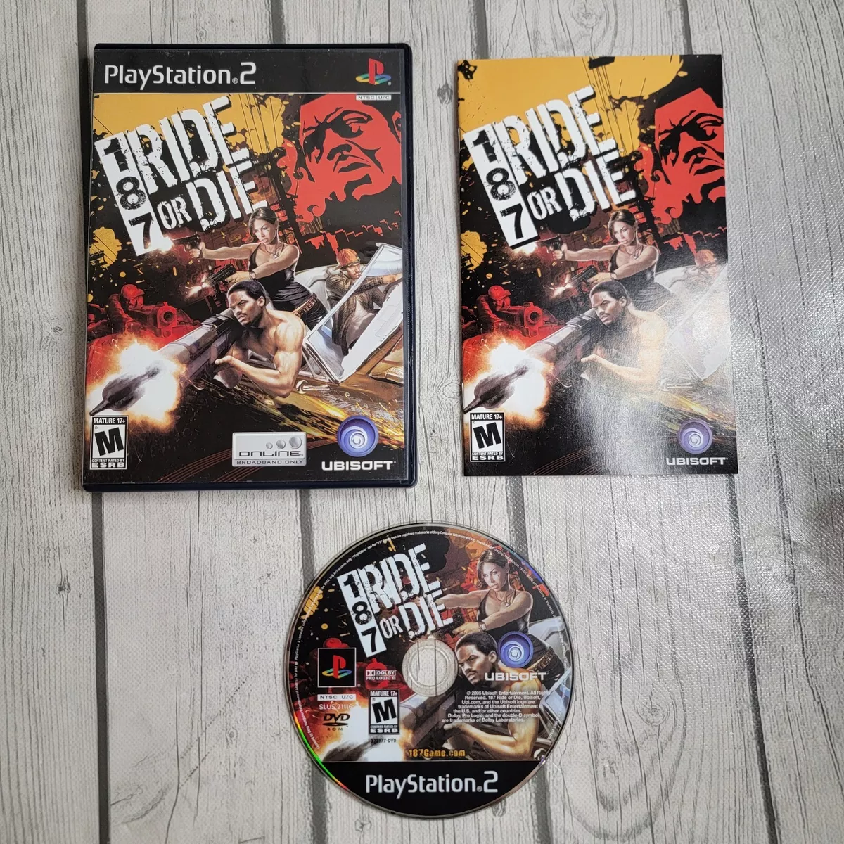 187: Ride or Die para Playstation 2 (2005)