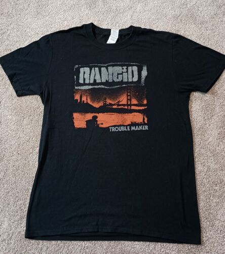 RANCID T-Shirt Herren Trouble Maker US Tour 2017 Größe Medium M - Bild 1 von 6