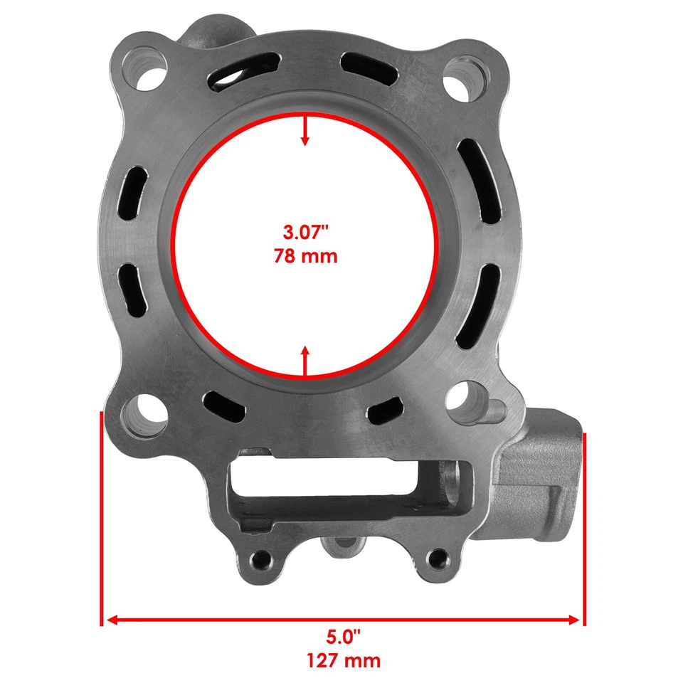 Cylinder For Honda CRF250R 2004-2009 Motorcycle NEW - Image 2 of 4