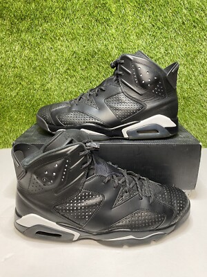 Air Jordan Black Cat Retro Size 12 Mens Sneakers 2016 384664-020  883212513168|