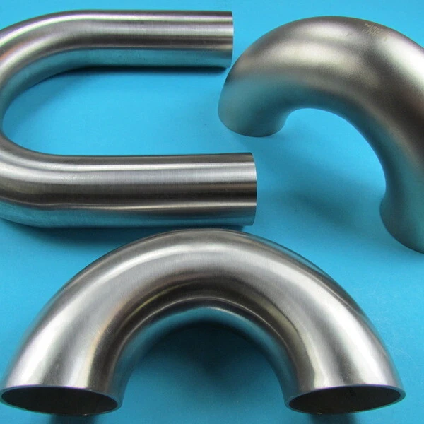 Edelstahl Bogen Ø 22 - 104 mm Schweißbogen 180° Matt Ungeschliffen V2A Rundrohr - Bild 1 von 1