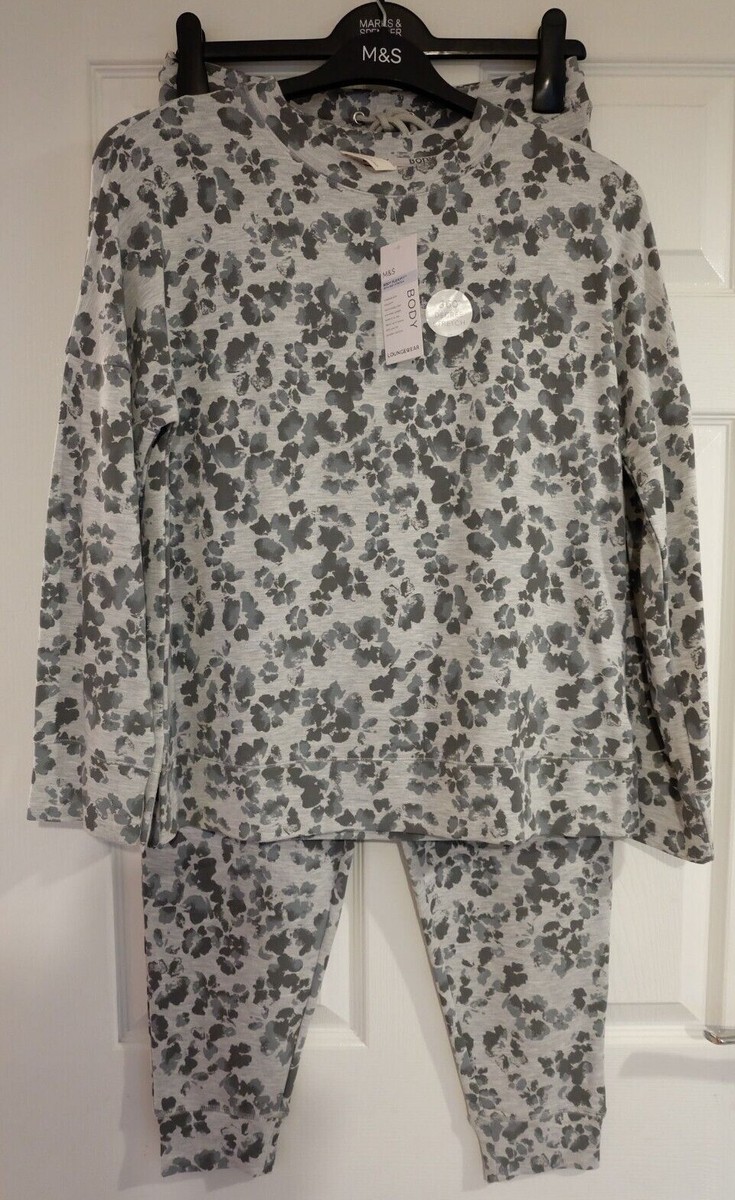 EX M&S BODY Ladies Flexifit Animal Print Lounge Set Perfect GIFT