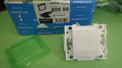 Obturateur Blanc Arnould 64099 Pour Espace EVOLUTION (réserve/cache/dérivation) - Neuf, état Excellent