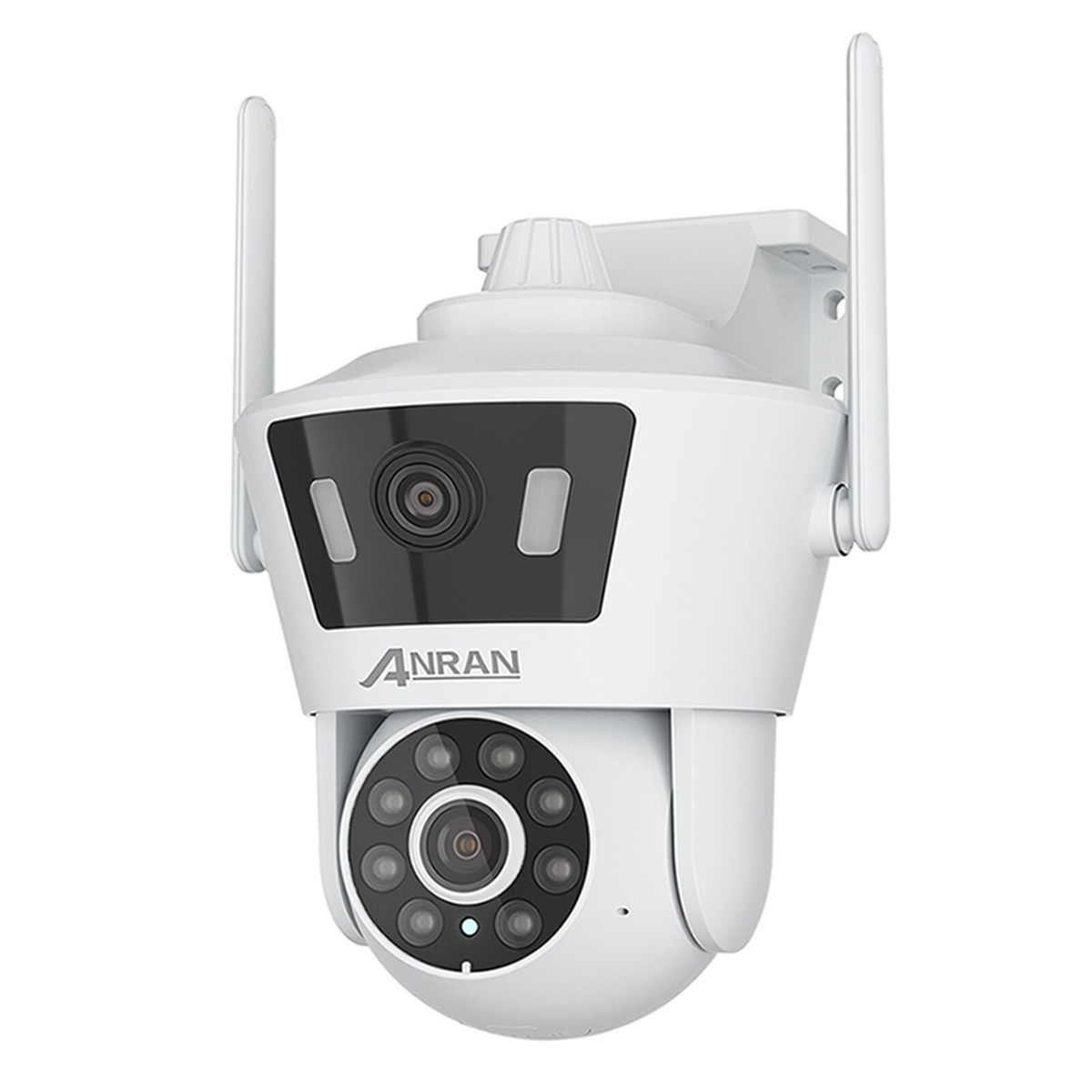 ANRAN Wireless WiFi Security Camera Dual Lens 4MP 360° PTZ Audio