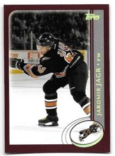JAROMIR JAGR 2002-03 TOPPS GOLD FACT SET CARD NEAR MINT CONDITION