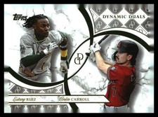2024 TOPPS DYNAMIC DUALS Baseball ESTEURY RUIZ/CORBIN CARROLL #47