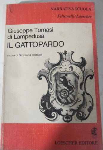 Libro - il gattopardo - giuseppe tomasi di lampedusa