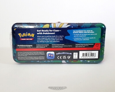 Pokemon TCG Pikachu Tin Pencil Box - 2 Packs - Sealed New! | eBay