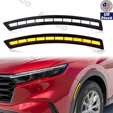 For Honda CR-V CRV 2023 2024 Daytime Running Light Side LED Light Sets 2pcs